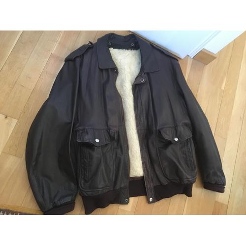 Blouson cuir femme mac douglas degriffe best sale